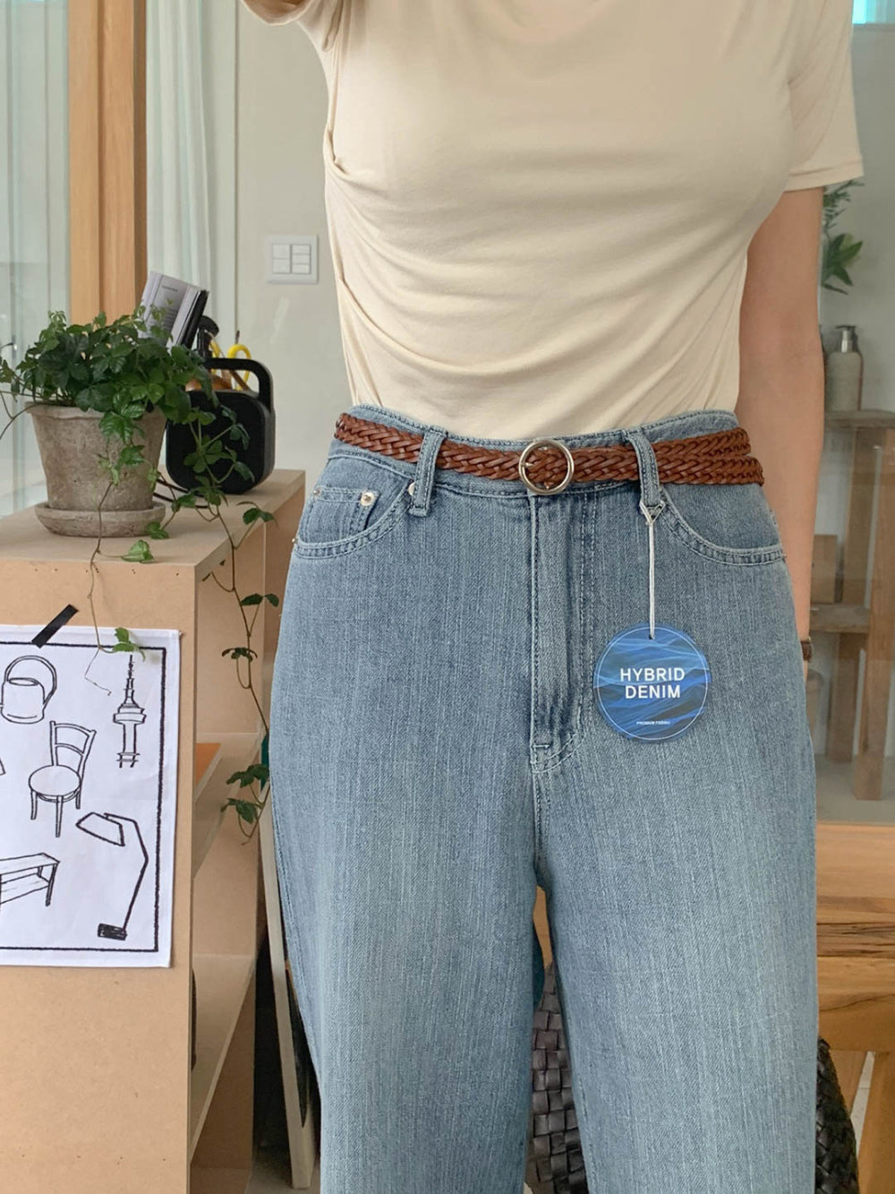 Sydney linen denim-4col