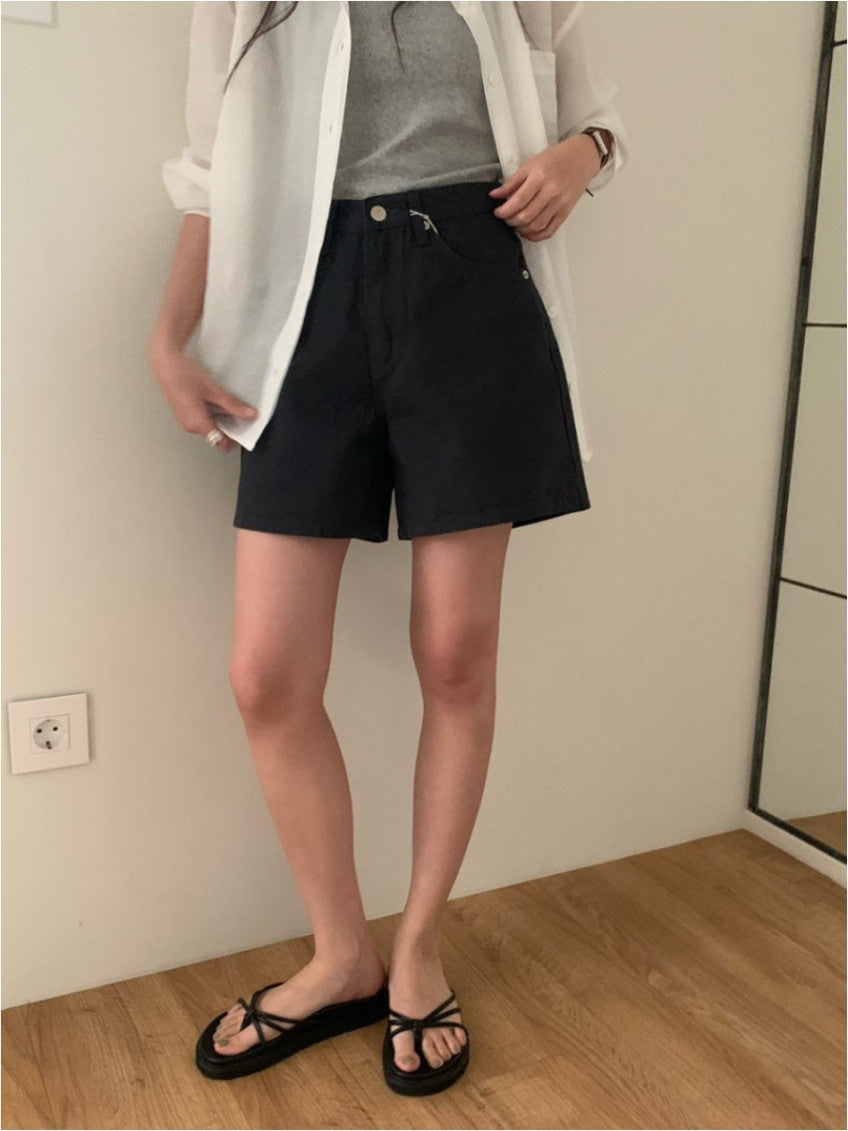 Millie cotton shorts-3col