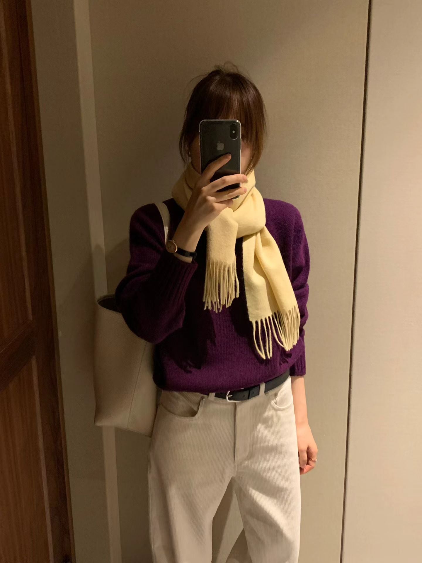 Ounce heather shirtland wool knit-4col