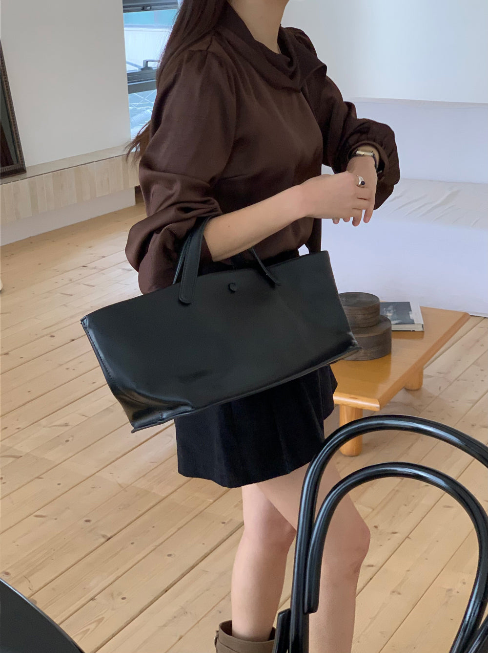 house tie blouse-3col