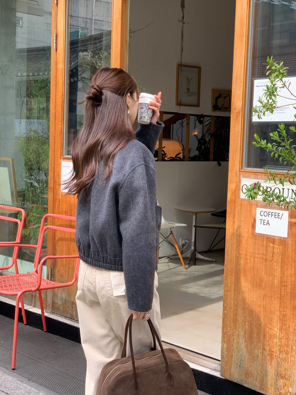 coco handmade short jacket-3col