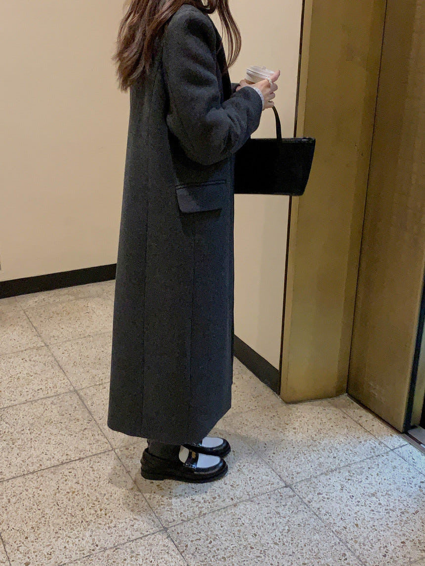 Wool single coat-3col