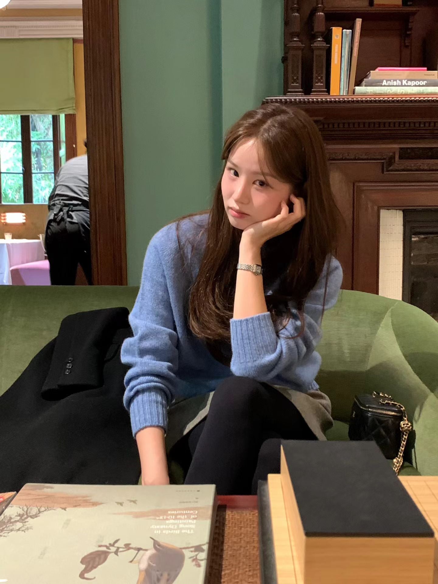 Ounce heather shirtland wool knit-4col