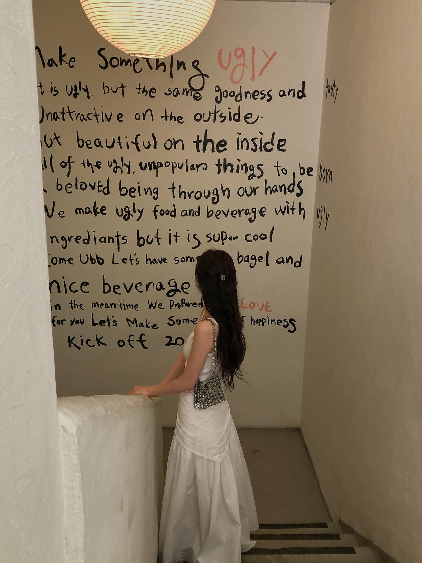 angle scarf&skirt set-2col