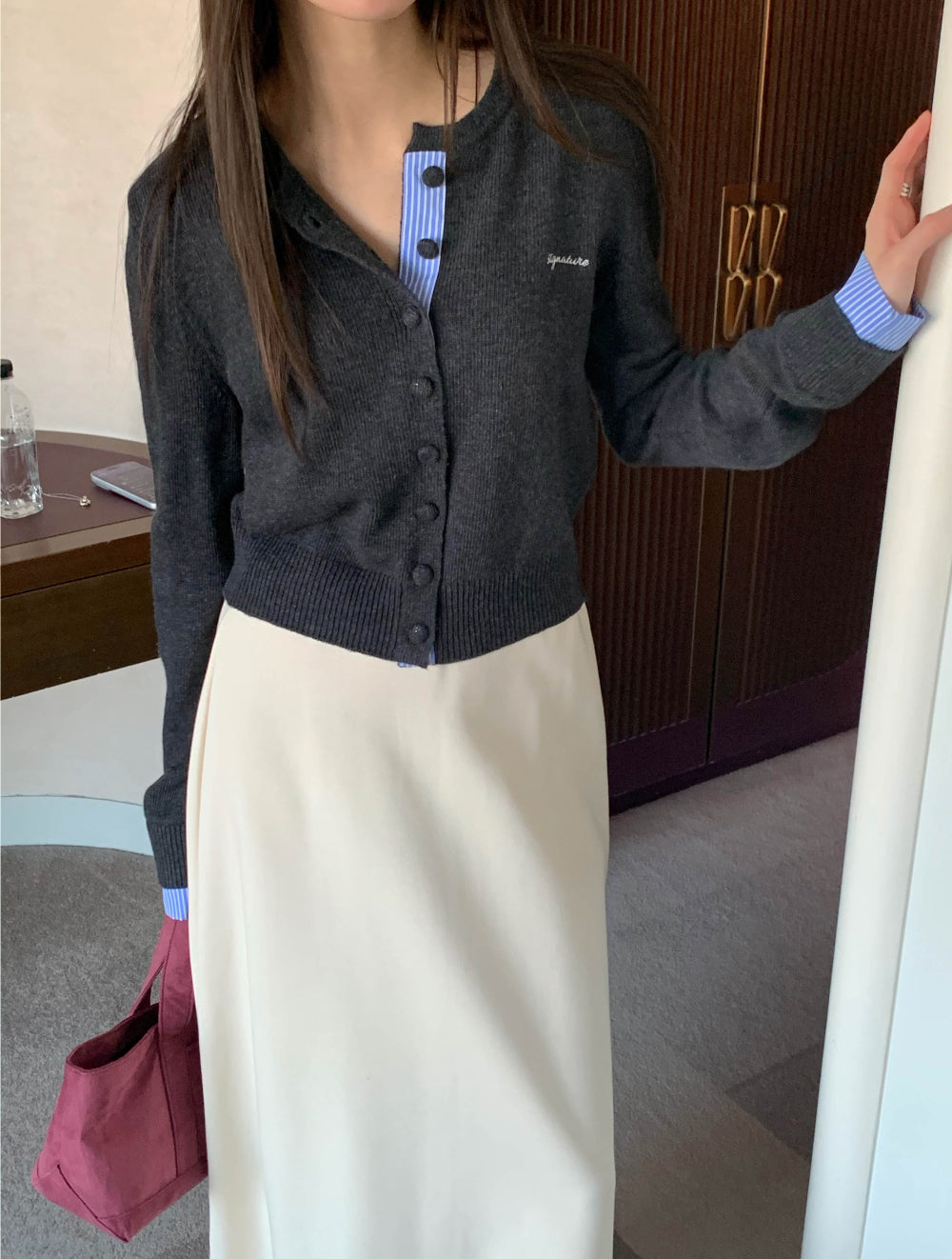 ami s.t cardigan-3col