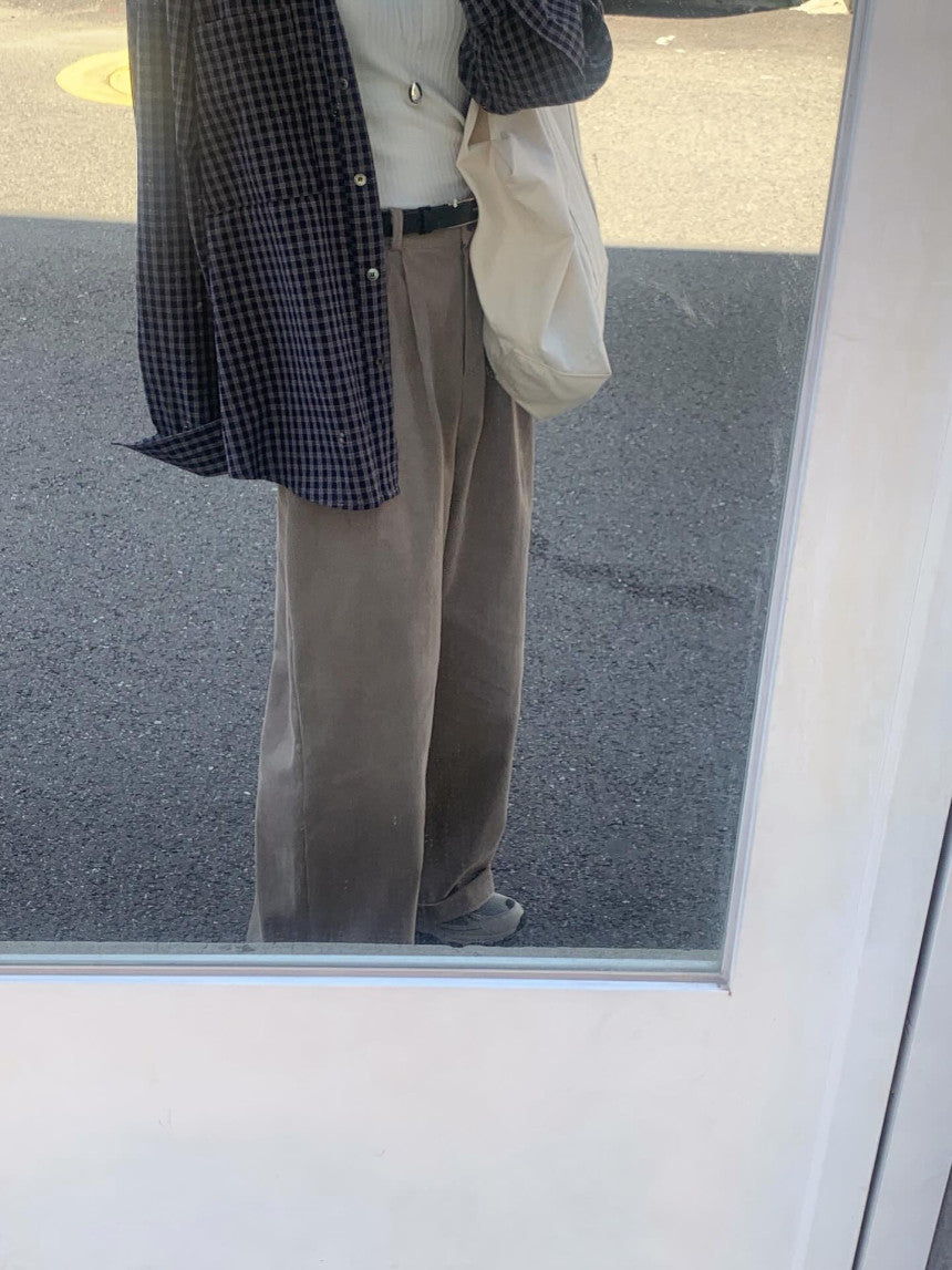 liter city corduroy pants-2col