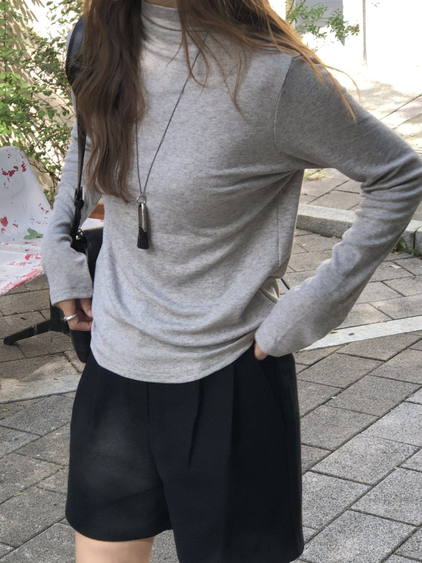 Ria soft turtleneck T-4col