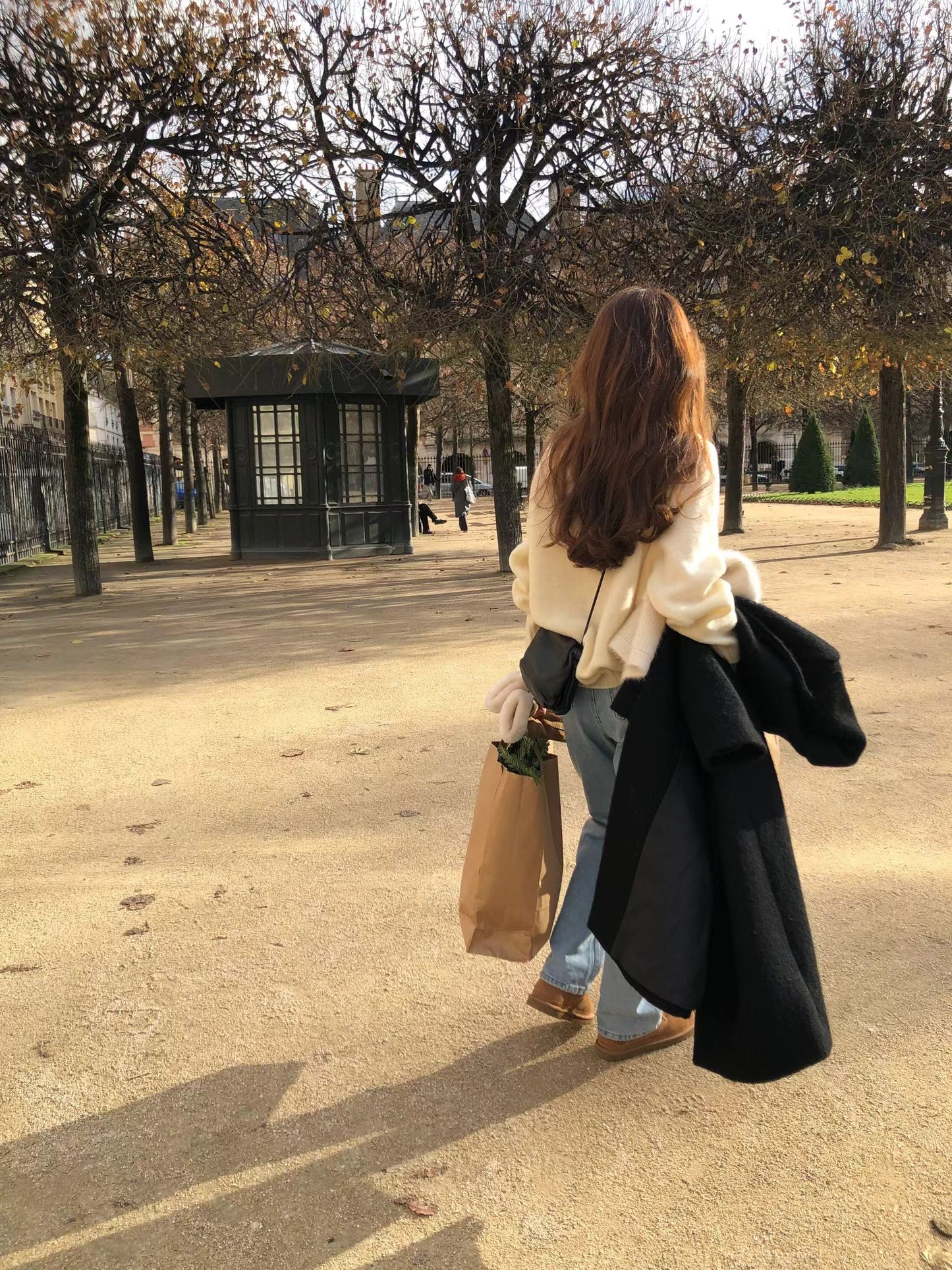 Ounce rosy brush shagidog knit-3col