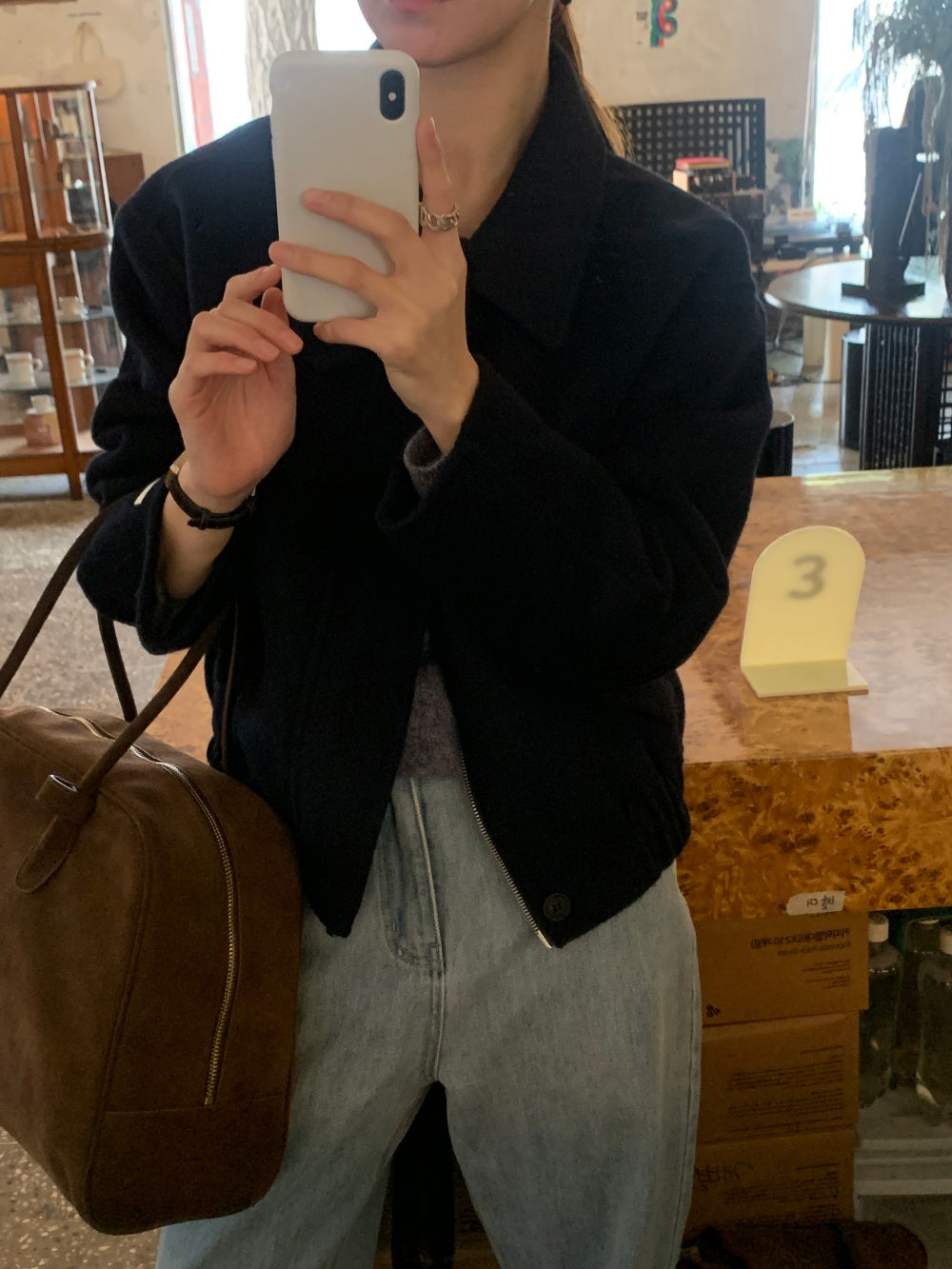 coco handmade short jacket-3col