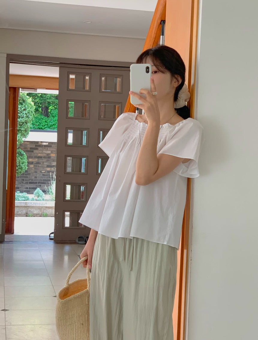 Yuko blouse-4col