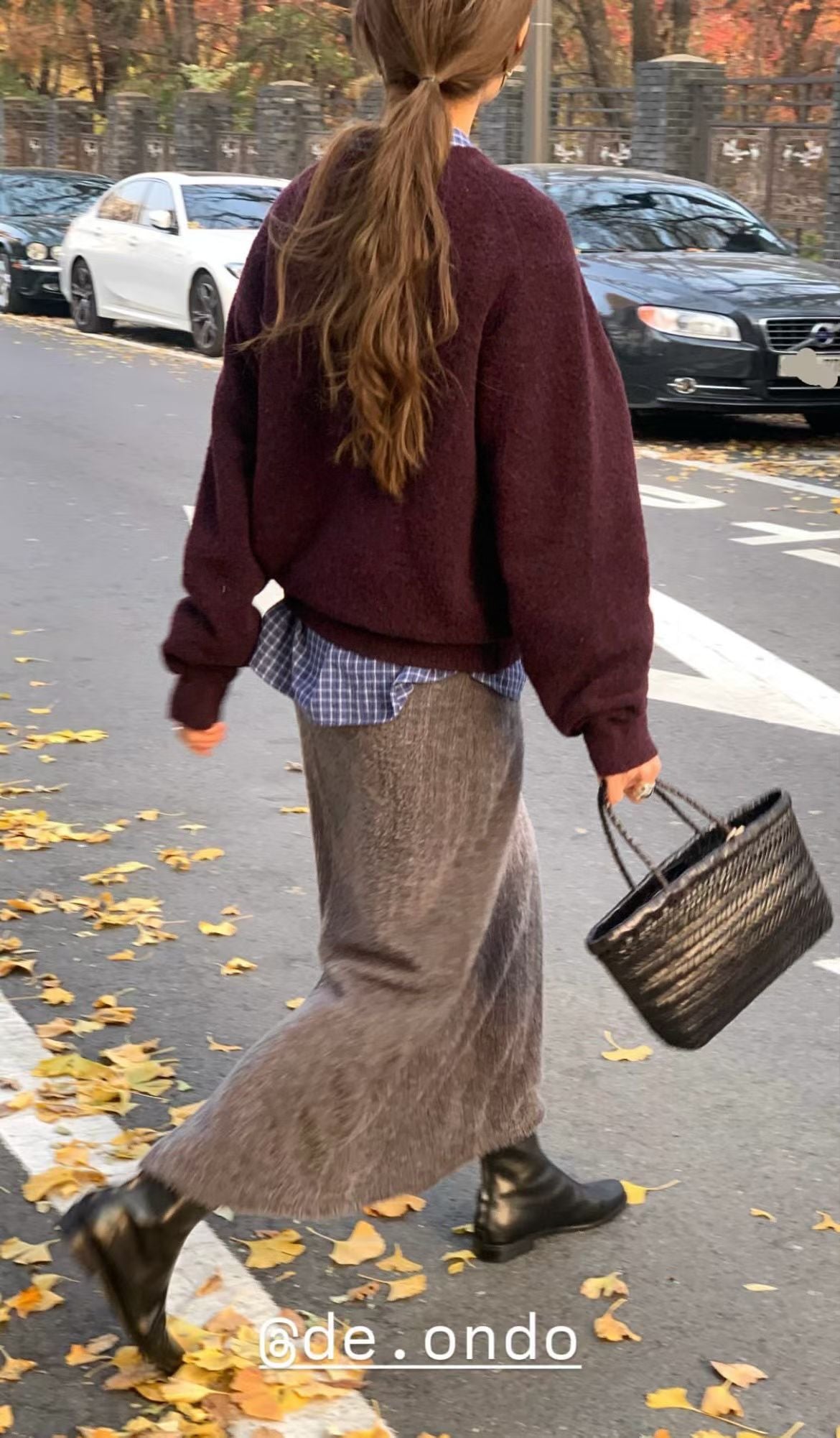 deondo newbe wool boucle round knit-4col