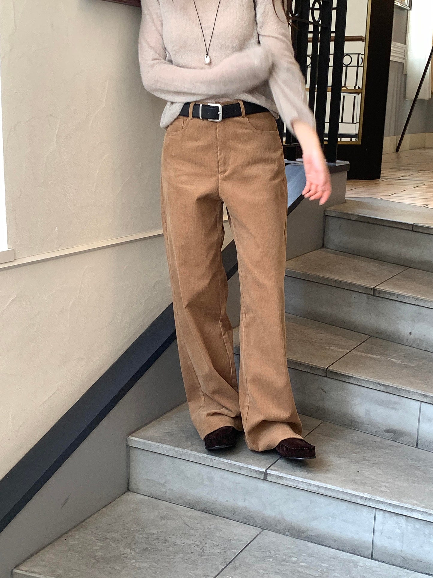 Tilber corduroy pants-3col/ショート丈あり