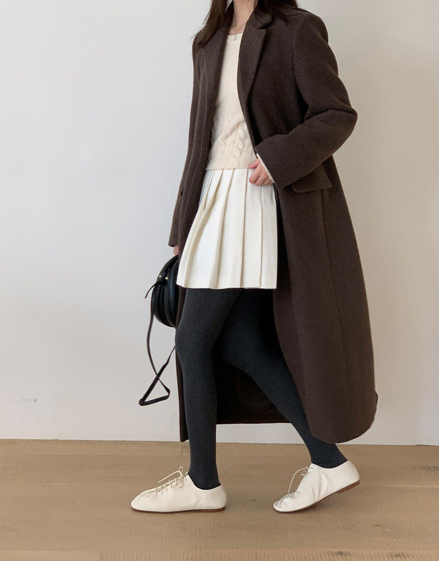 Wool single coat-3col