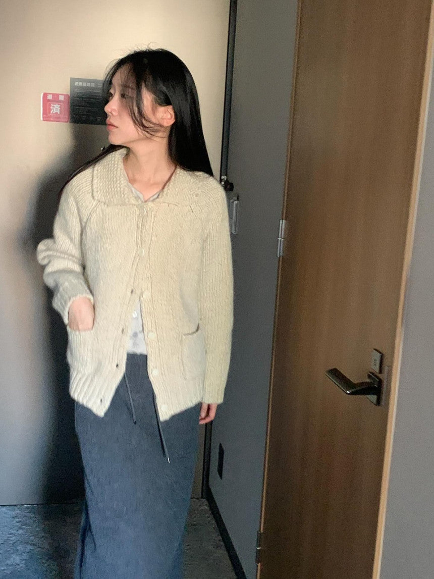 winter rosy cardigan-2col