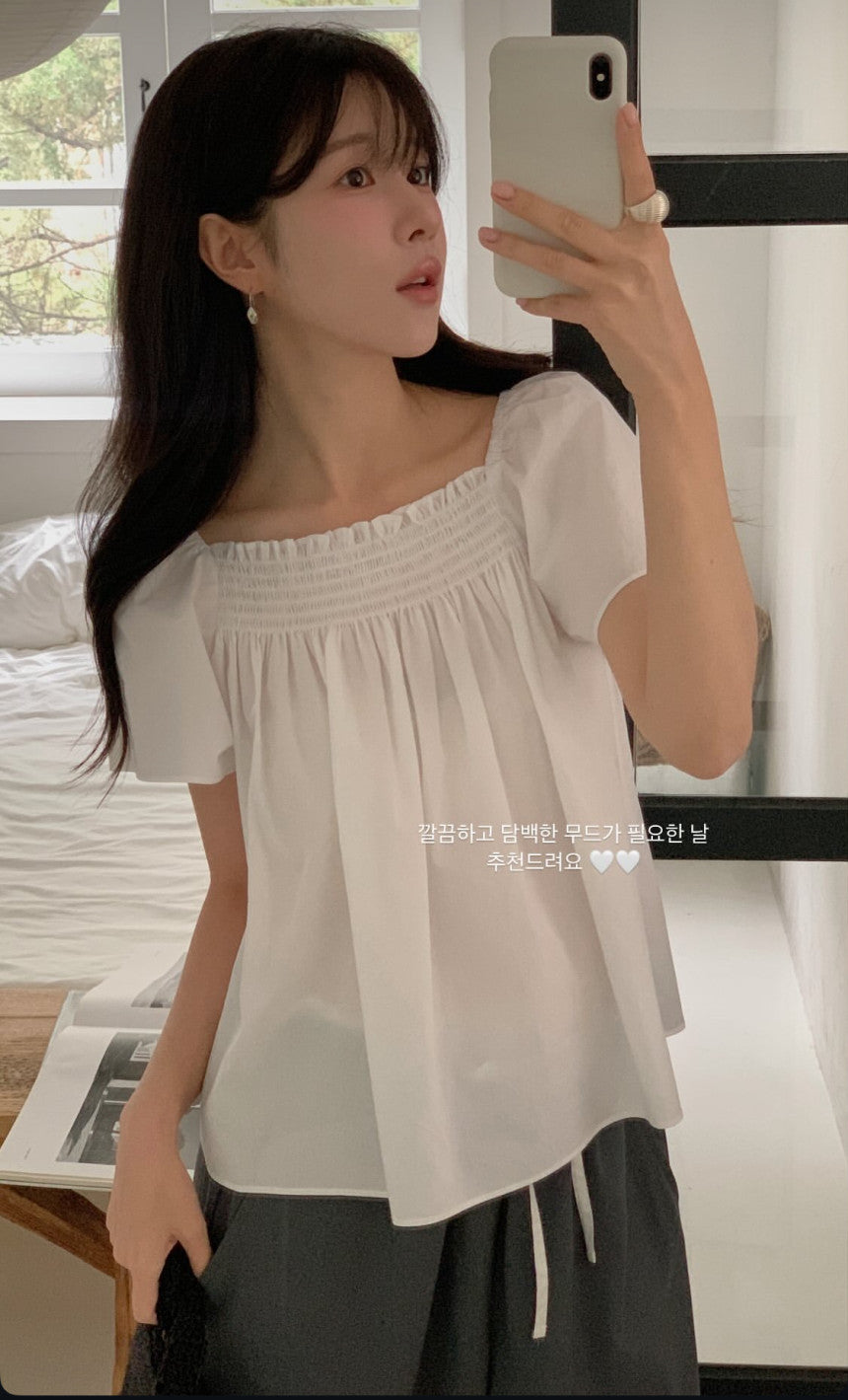 Yuko blouse-4col