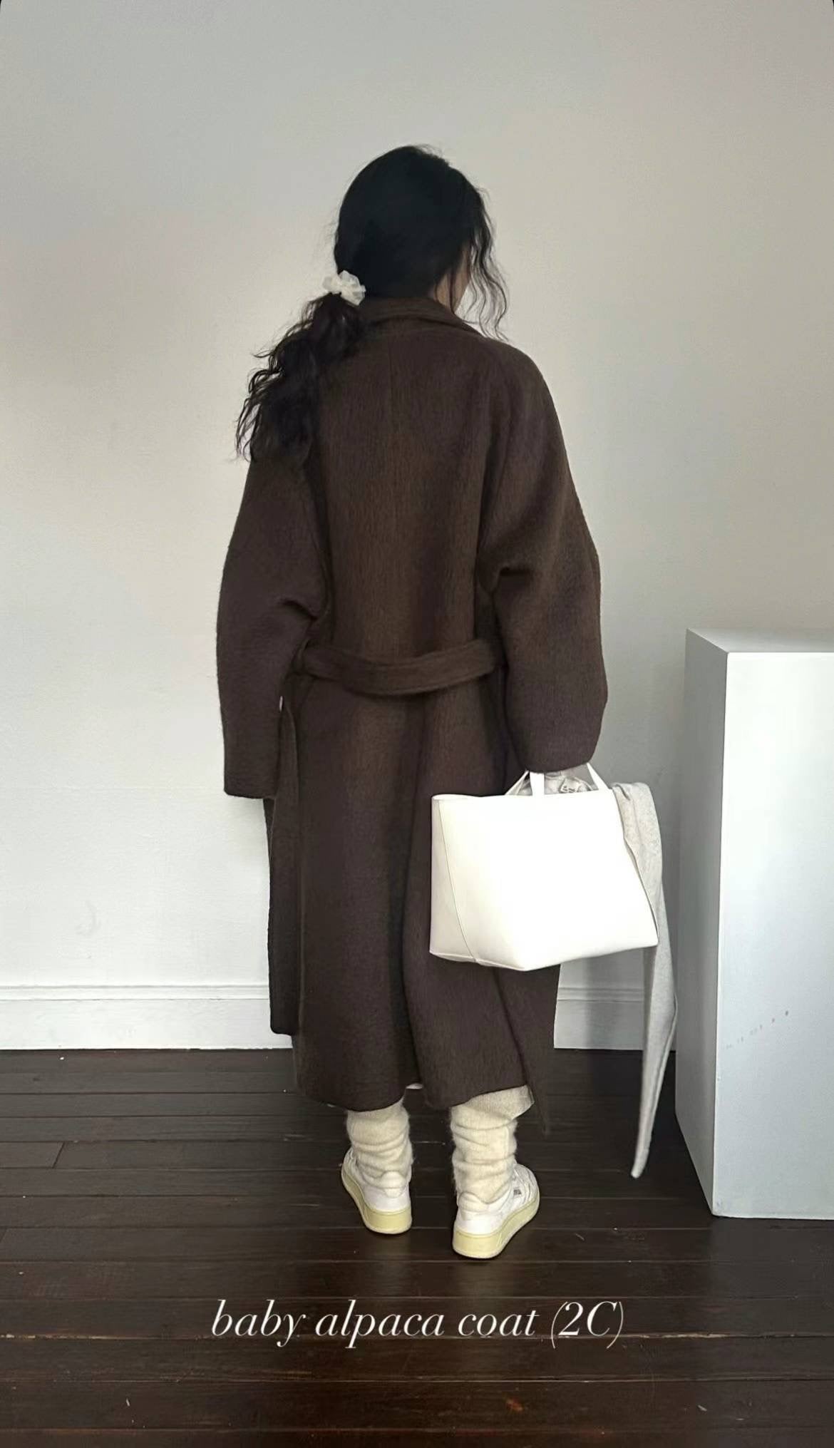 deondo baby alpaca coat-2col