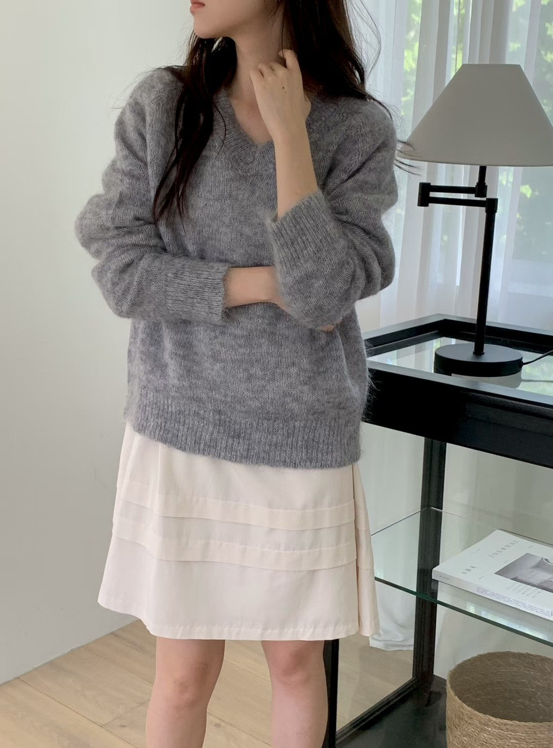 Blasom Mohair knit-4col