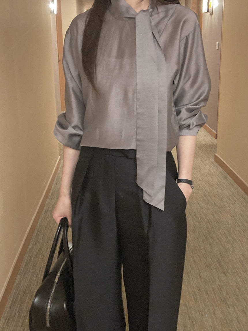 ar tie blouse-2col