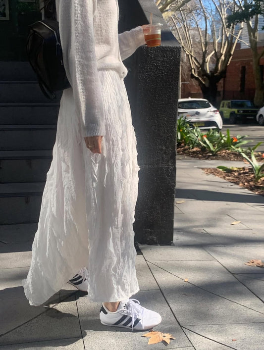 liter giselle ruffle skirt-2col