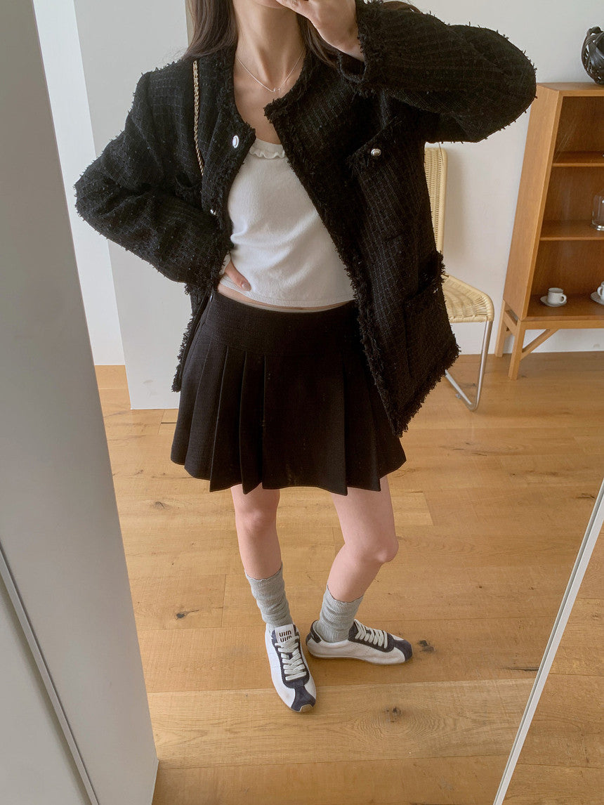 Edga tweed jacket-3col