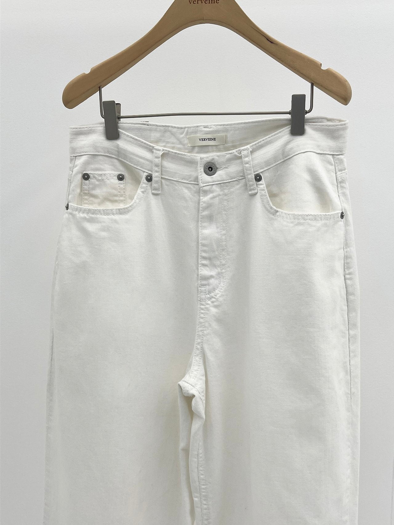 Bern linen long wide denim