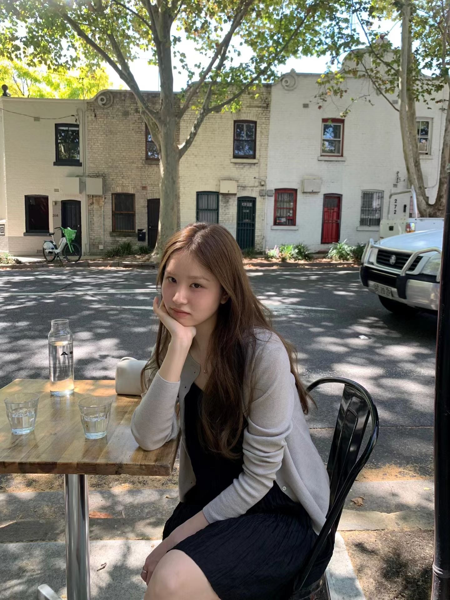 ivory即納 Ounce eilie string onepiece-2col