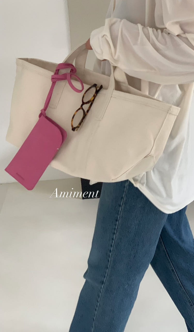 Low tote bag-3col