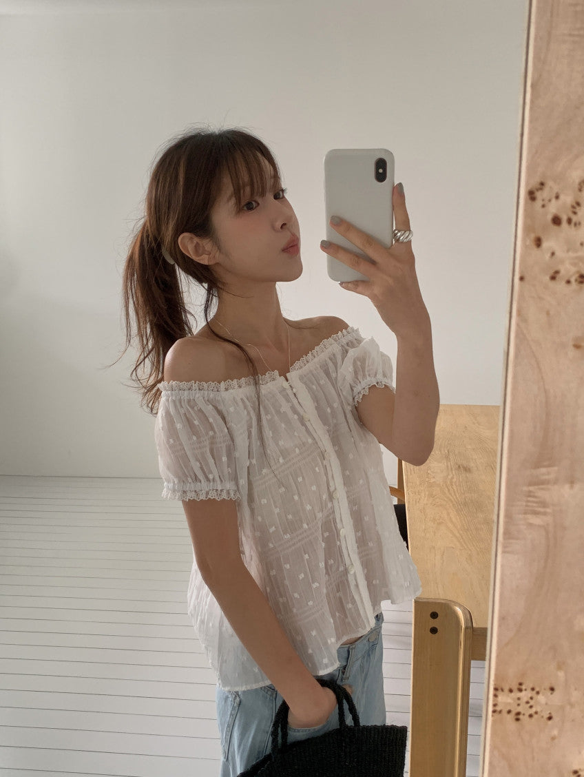 popcorn blouse-2col