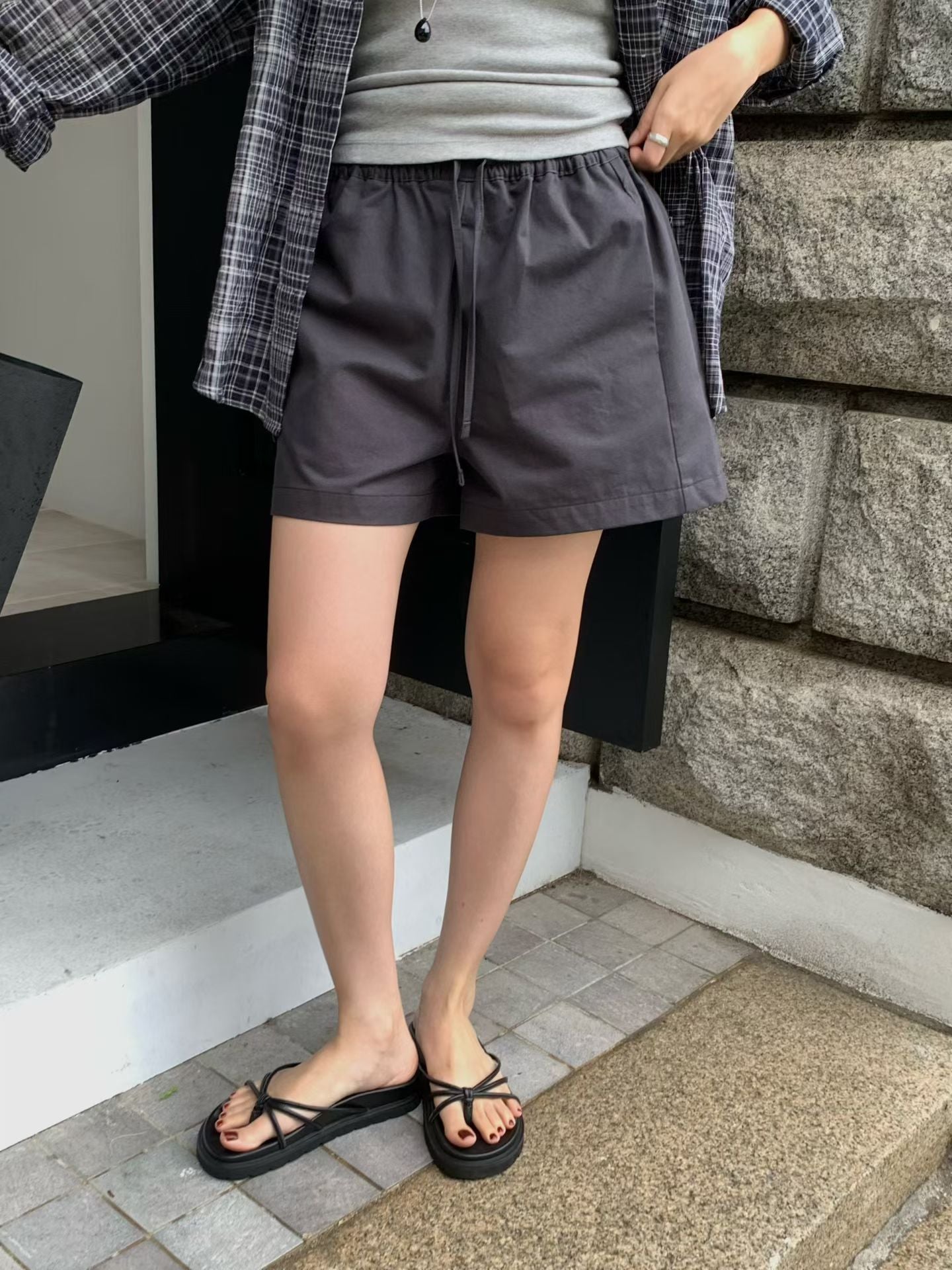 life half pants-3col