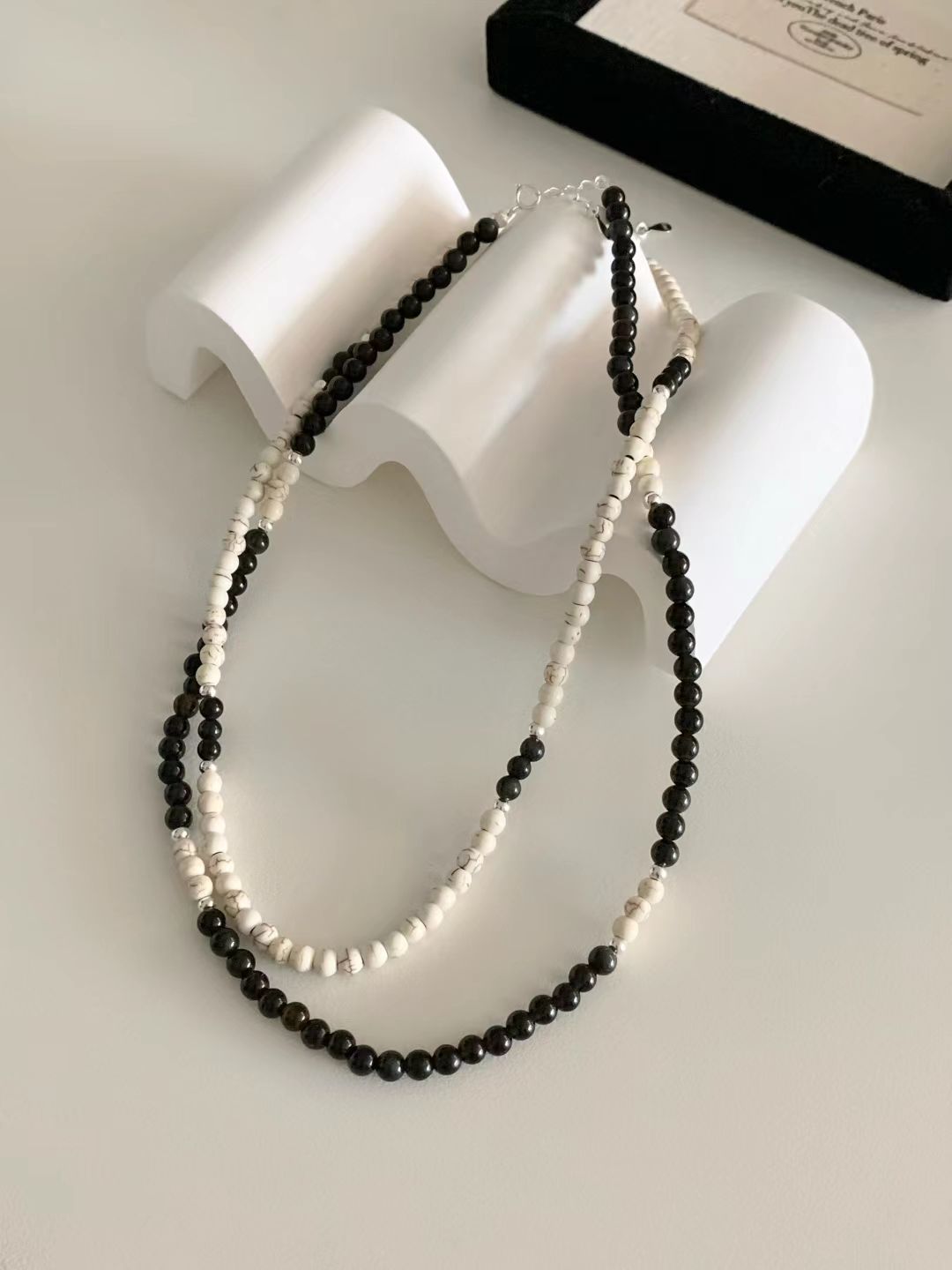 Onyx Fossil Necklace