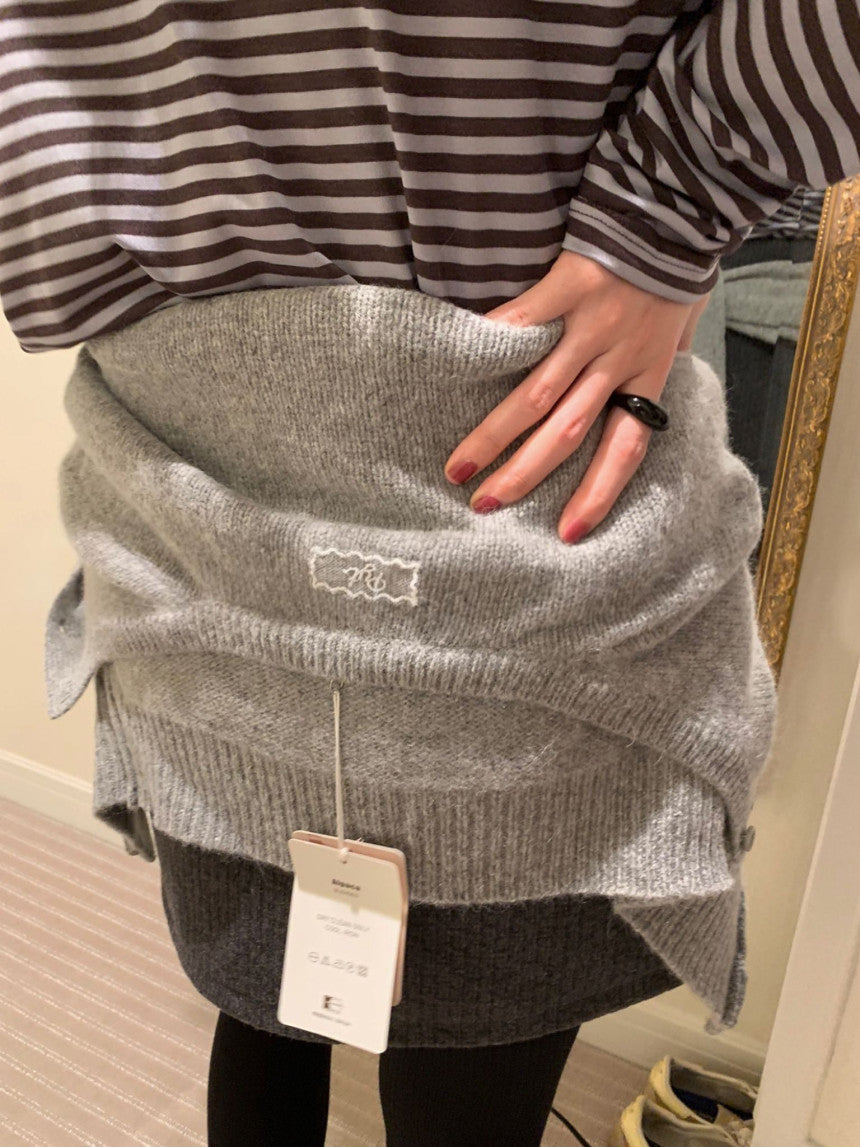 Michelle baby alpaca cardigan-4col