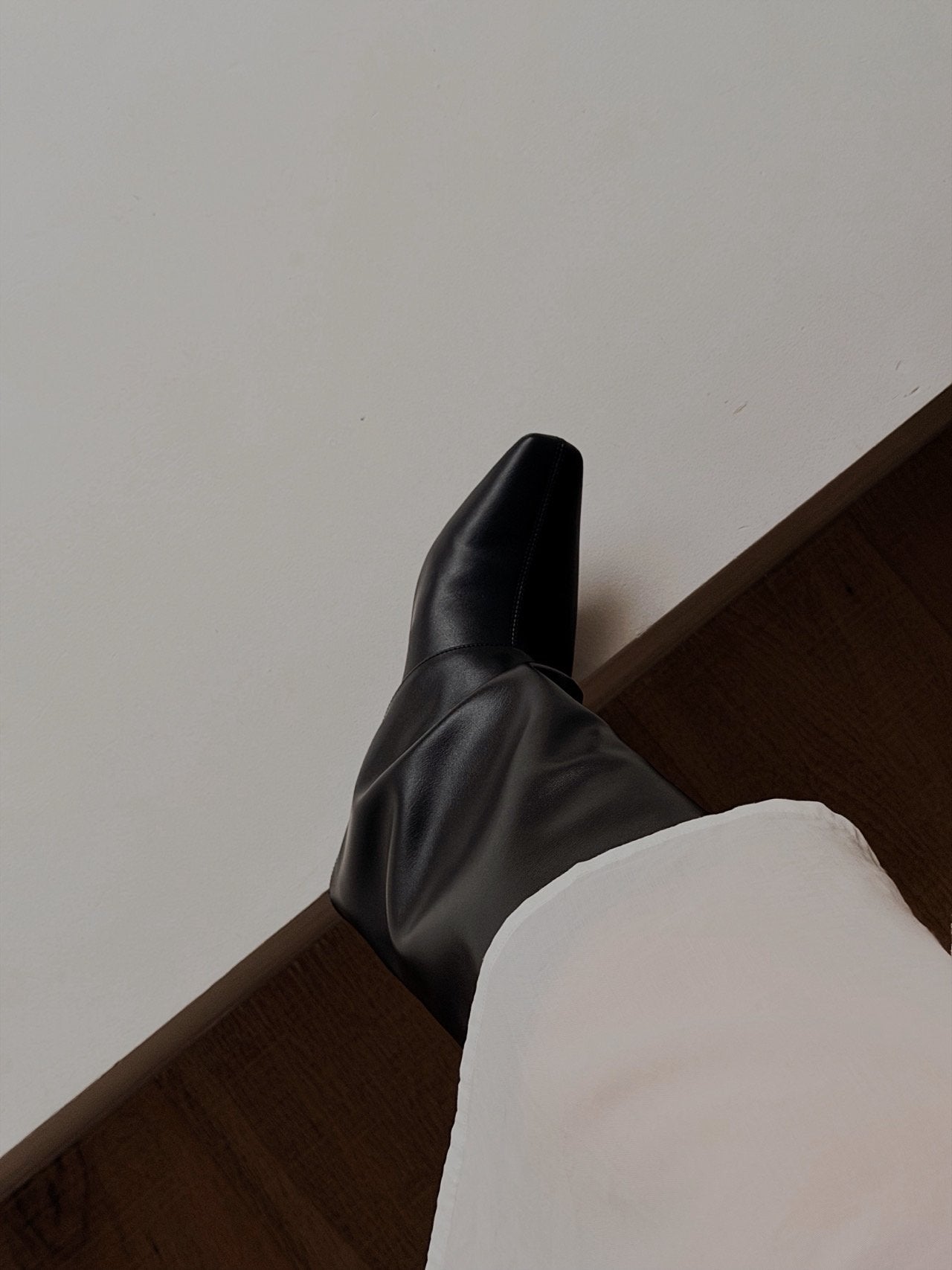 slouch wedge boots