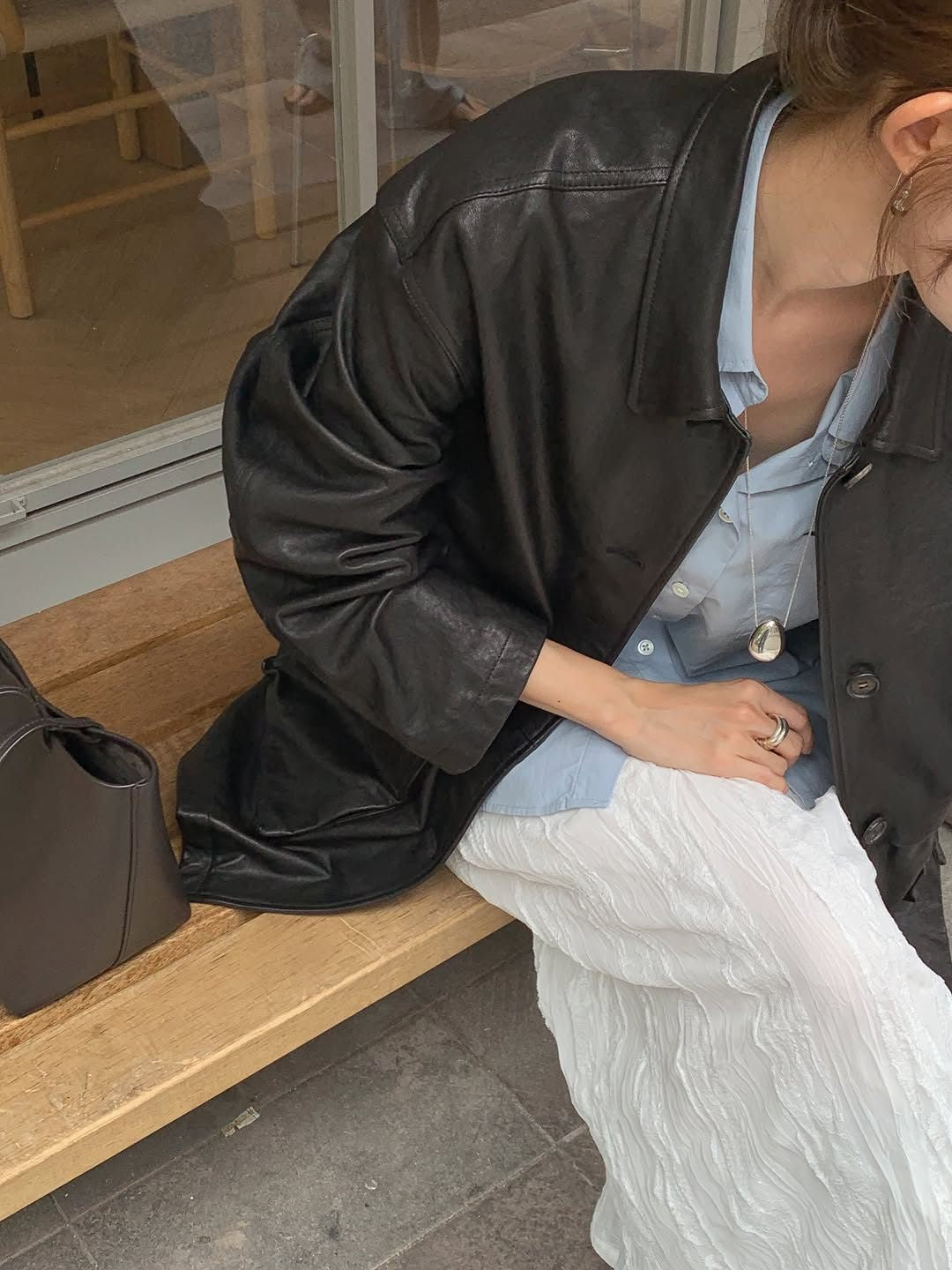 Rove lambskin leather jacket
