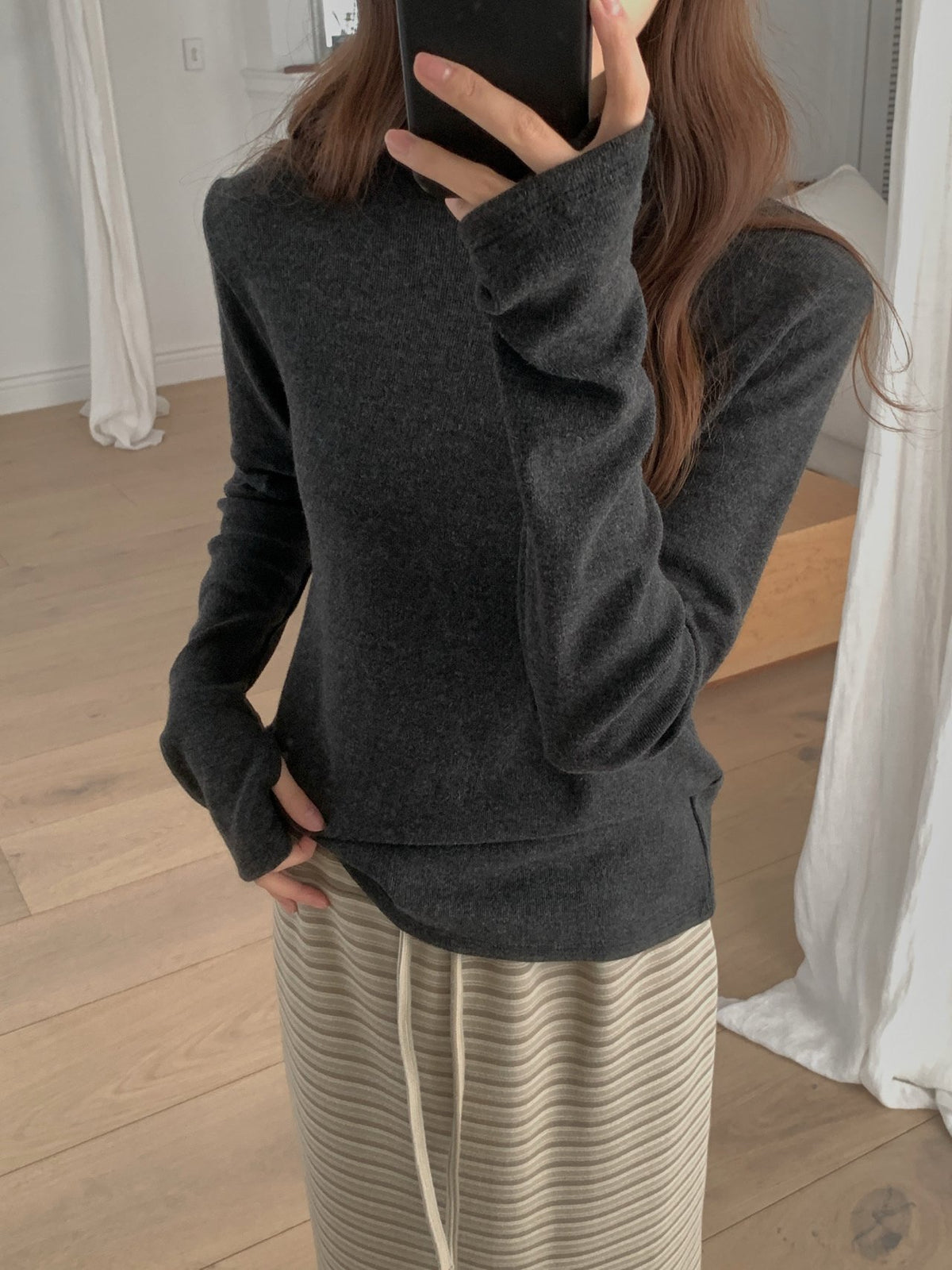 warm polar t-shirt-4col