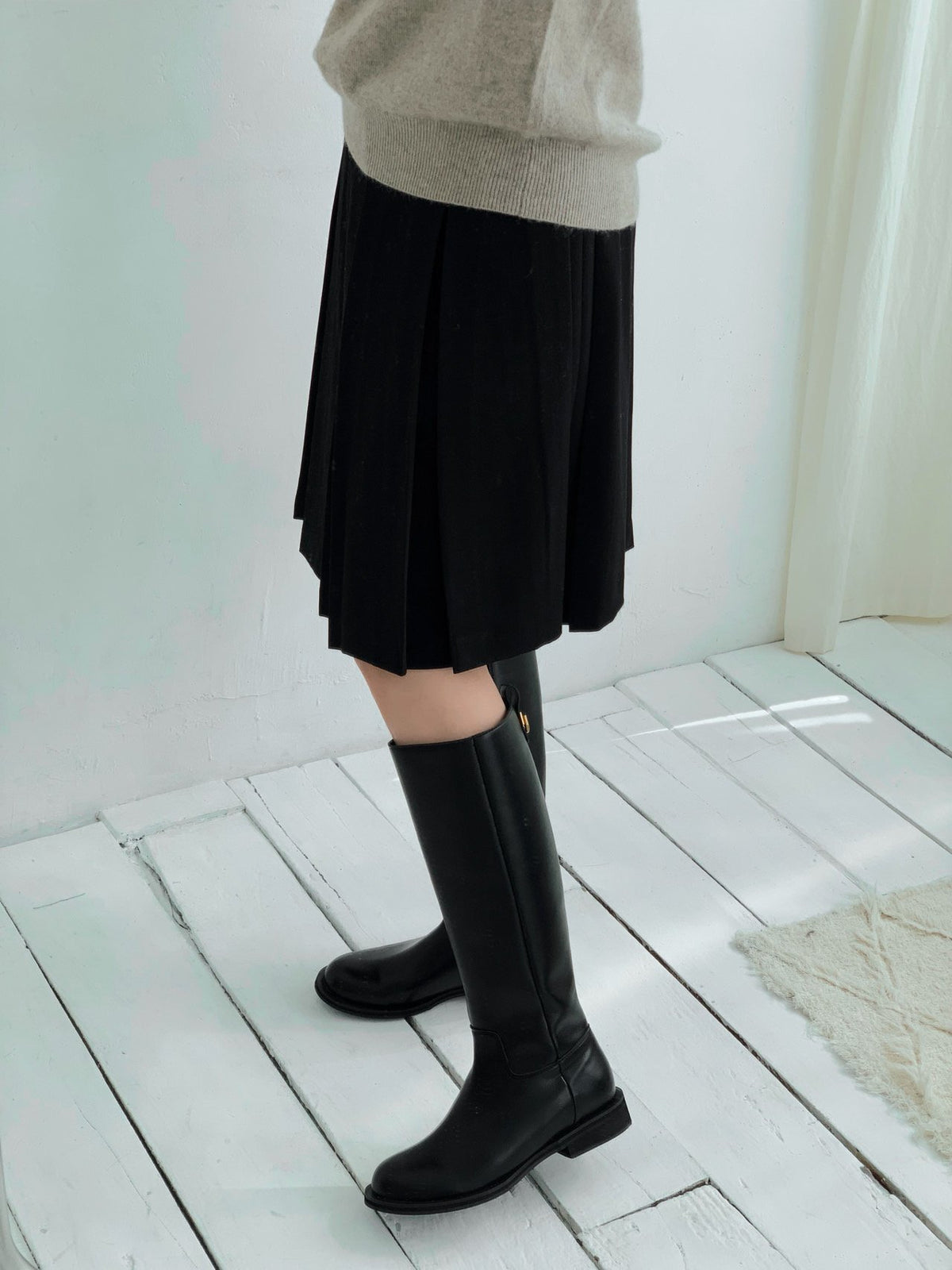 classic d-ring long boots