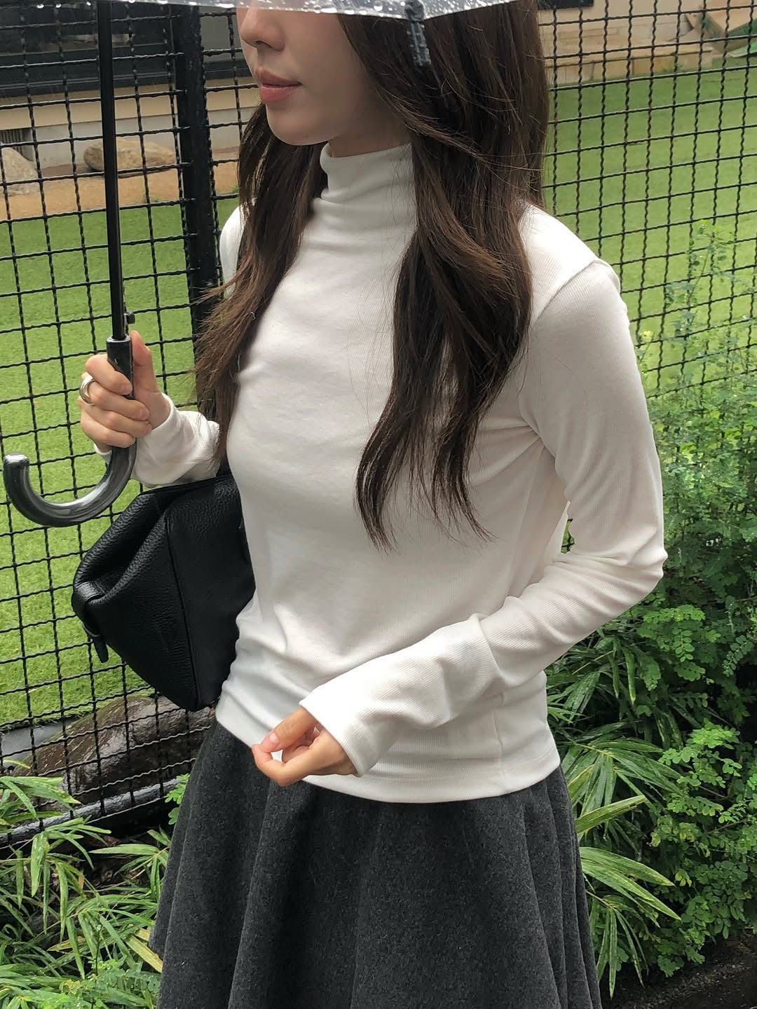 nicole soft turtleneck t-shirt-4col