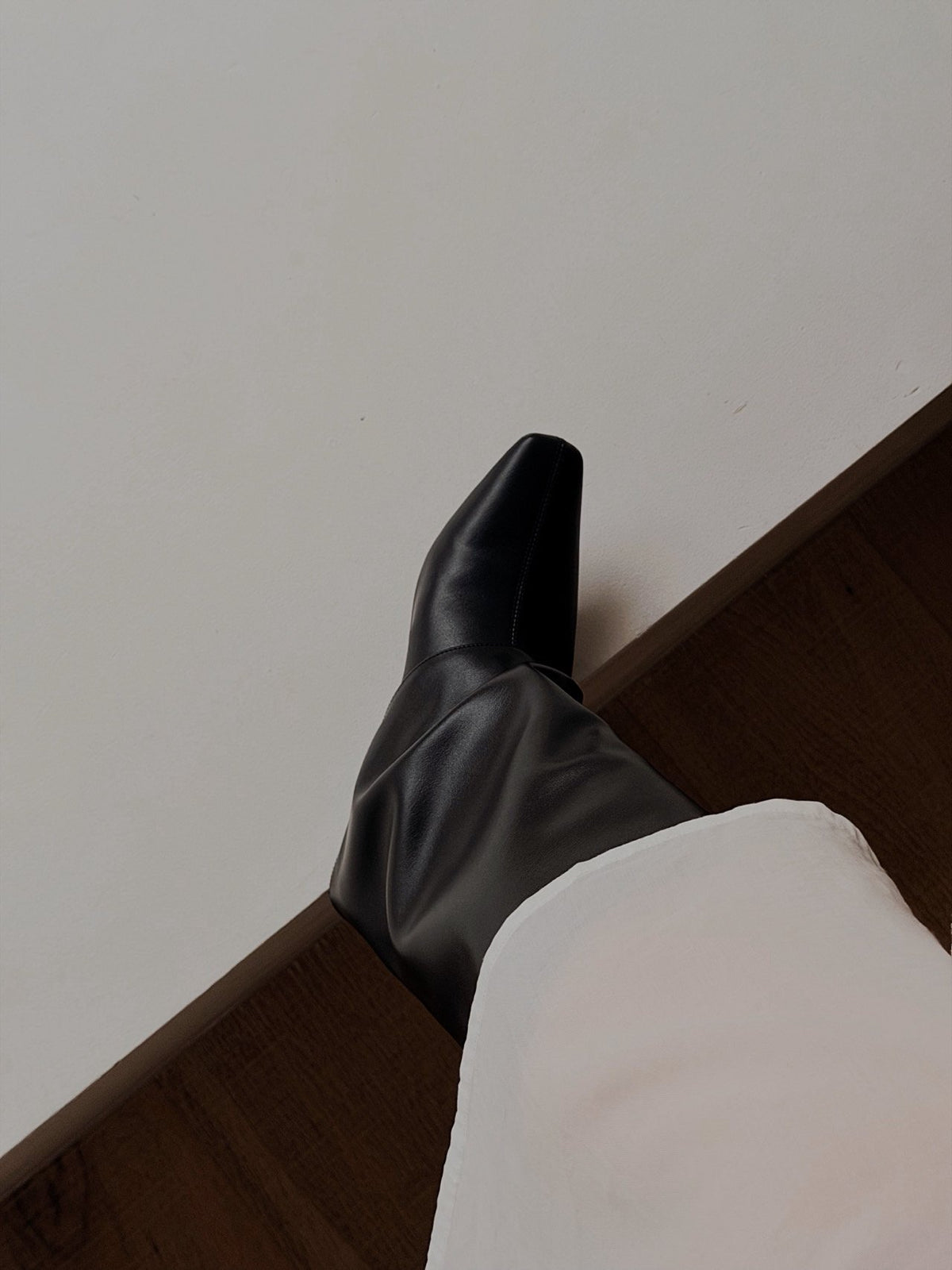 slouch wedge boots