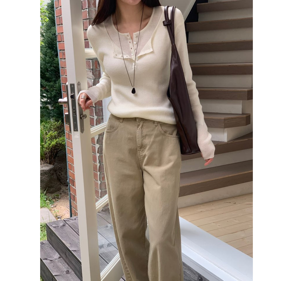 Ain Layered Knit-3col