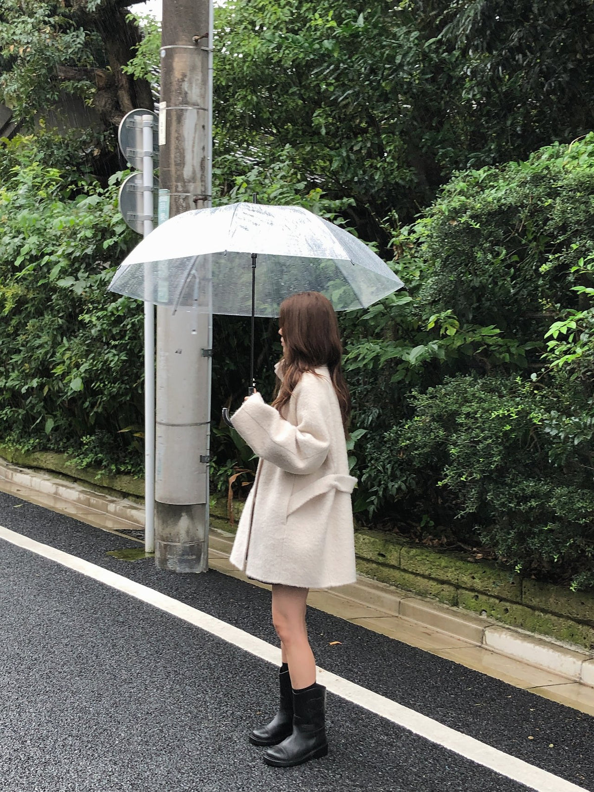 colette boucle handmade coat-2col