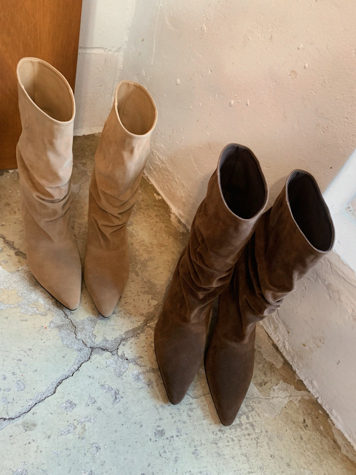 suede slouch boots-3col