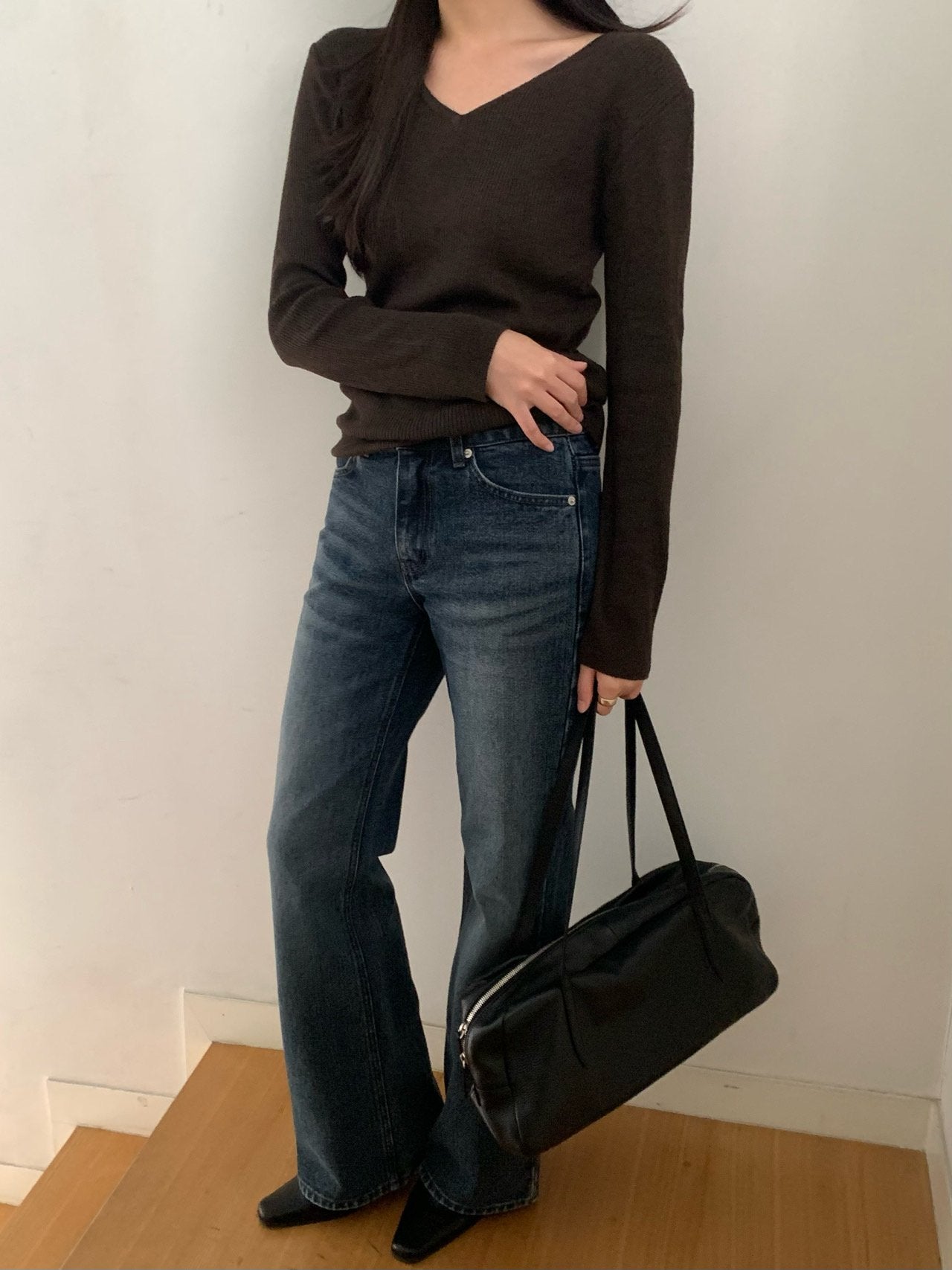 Ibon V-Neck knit-4col