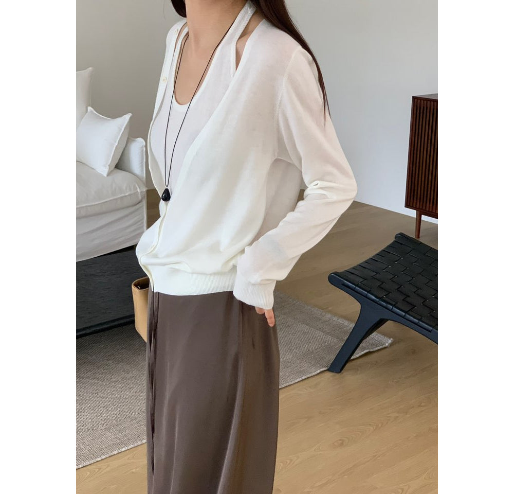 Colin Cardigan Set-4col