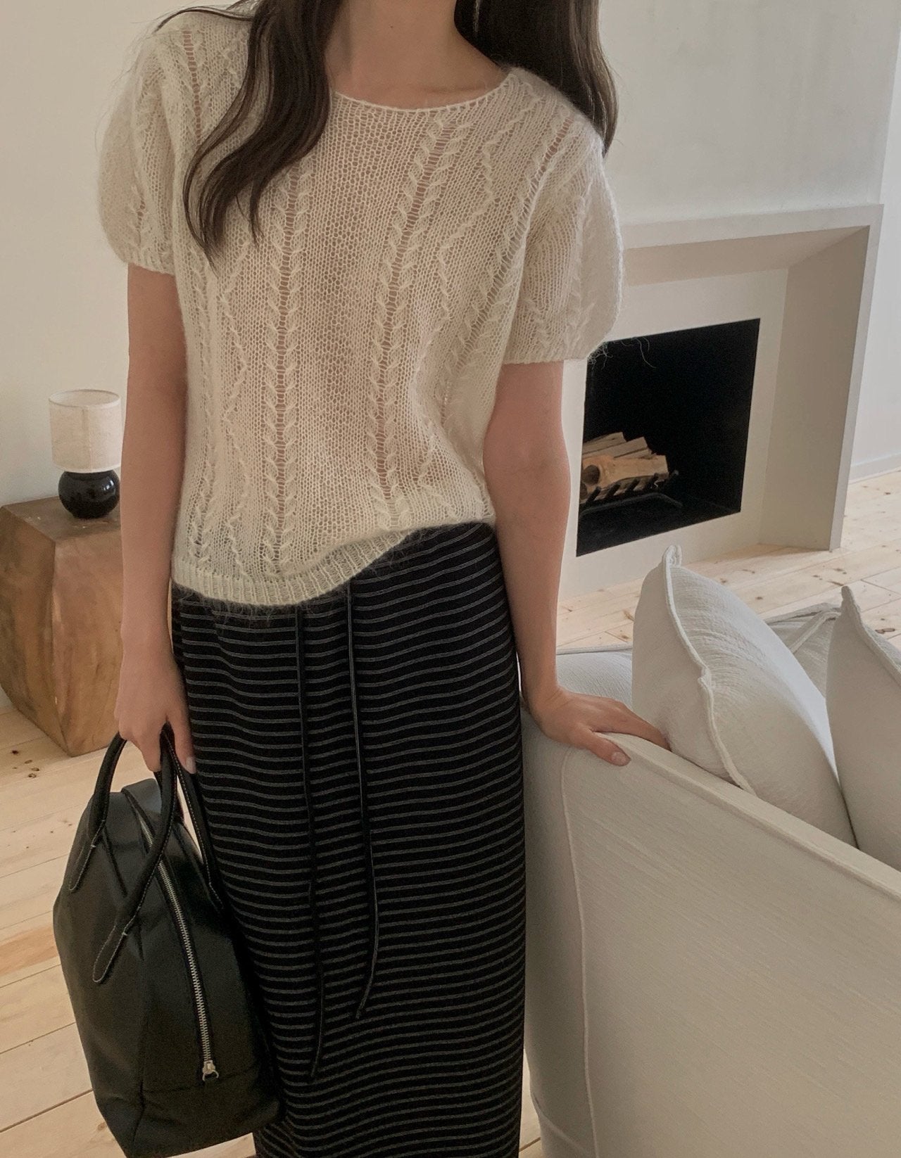mohair knit-3col