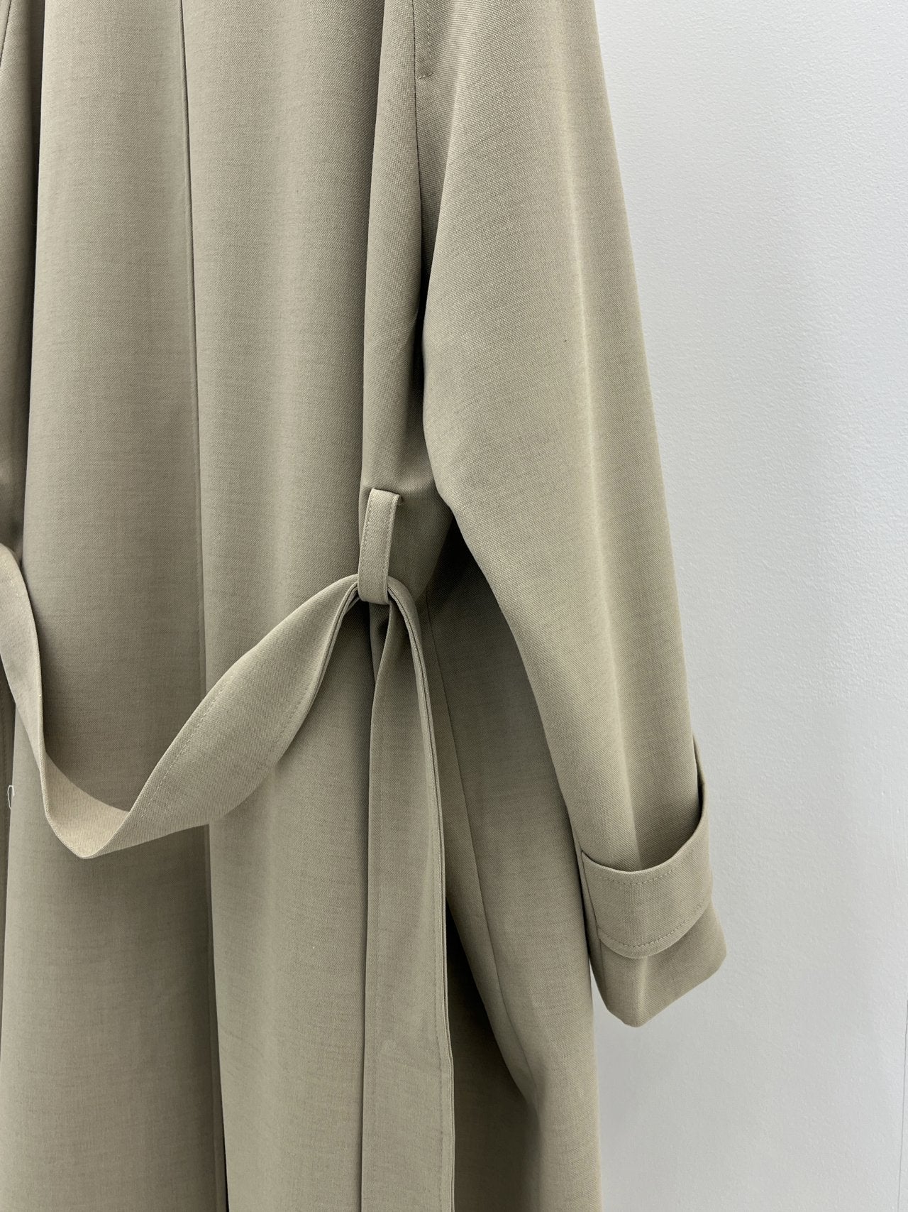 mare stripe-lining trench coat-2col