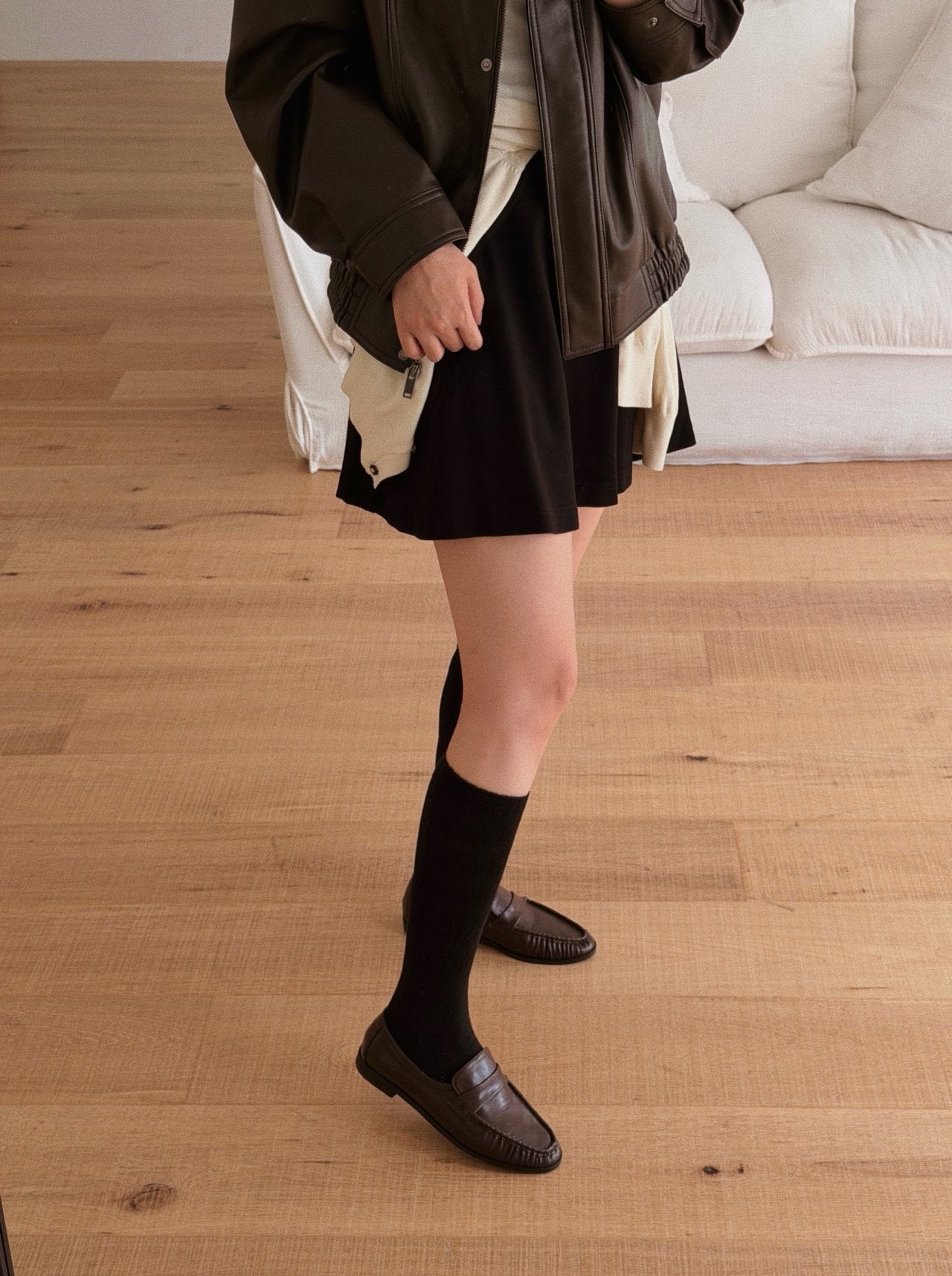 Classic Shirring Loafer