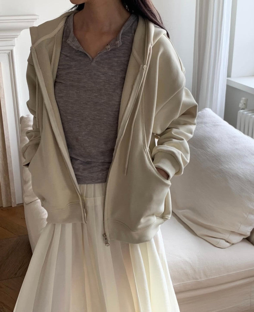 Loop henry neck T-6col