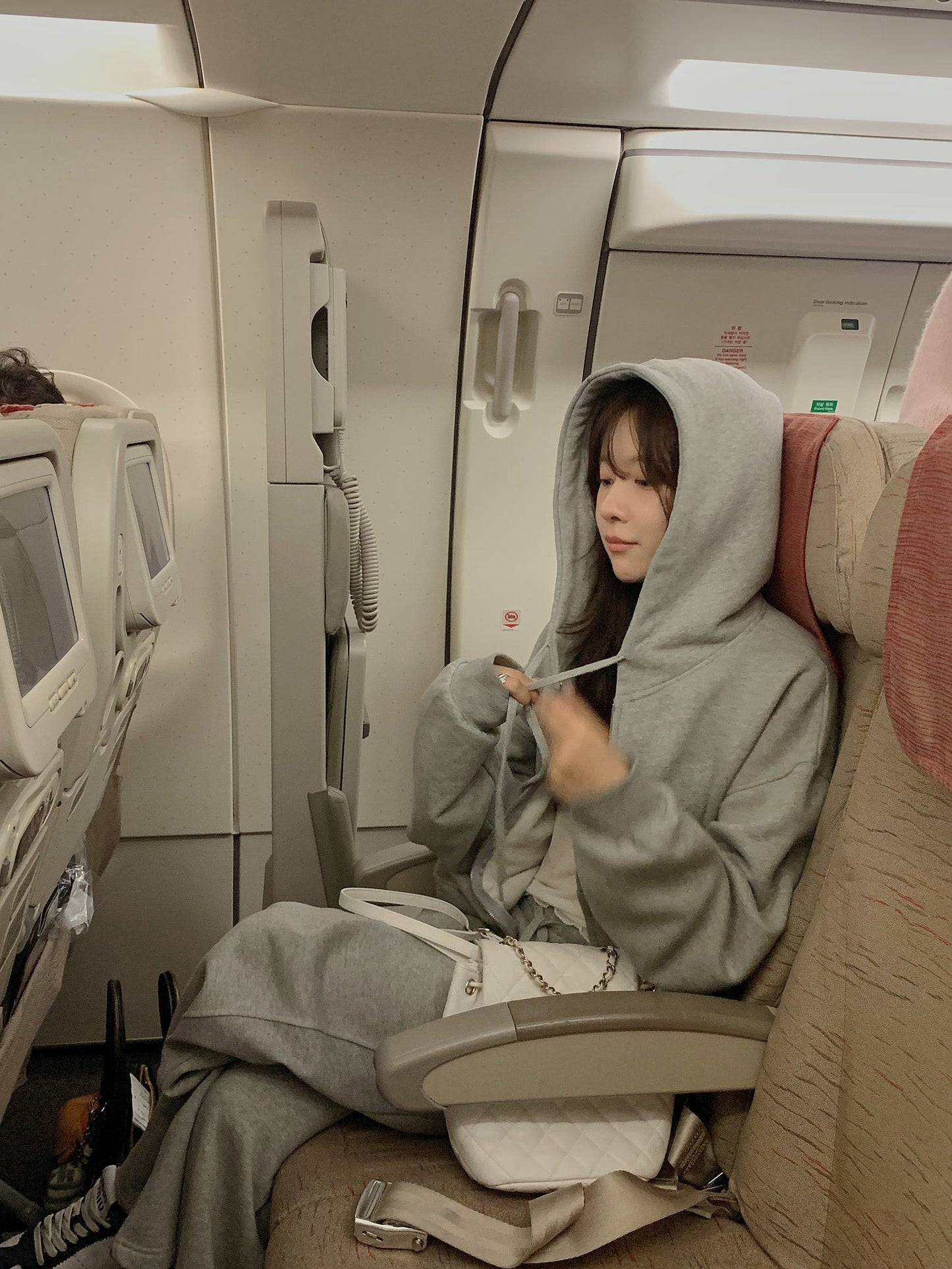 Essential gimo hood zip-up&pants&skirt-3col