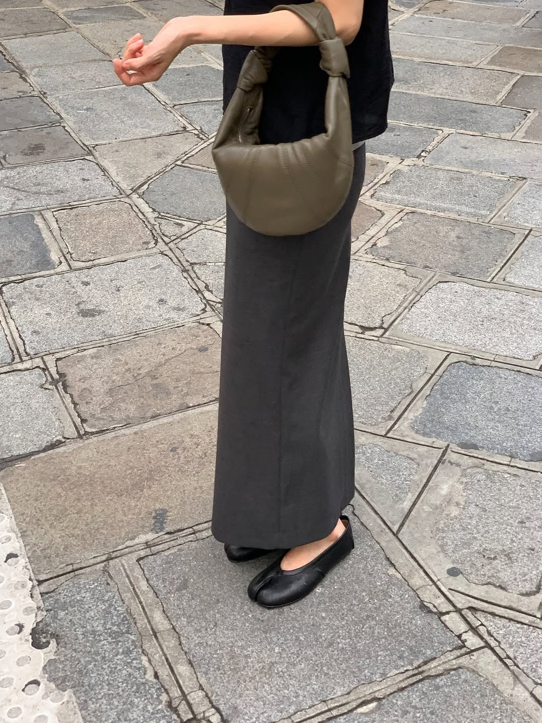 Viola H-line long skirt-2col