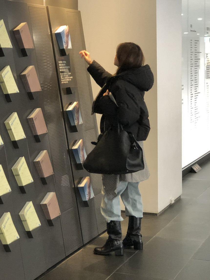 Noa hood duck down padding-3col