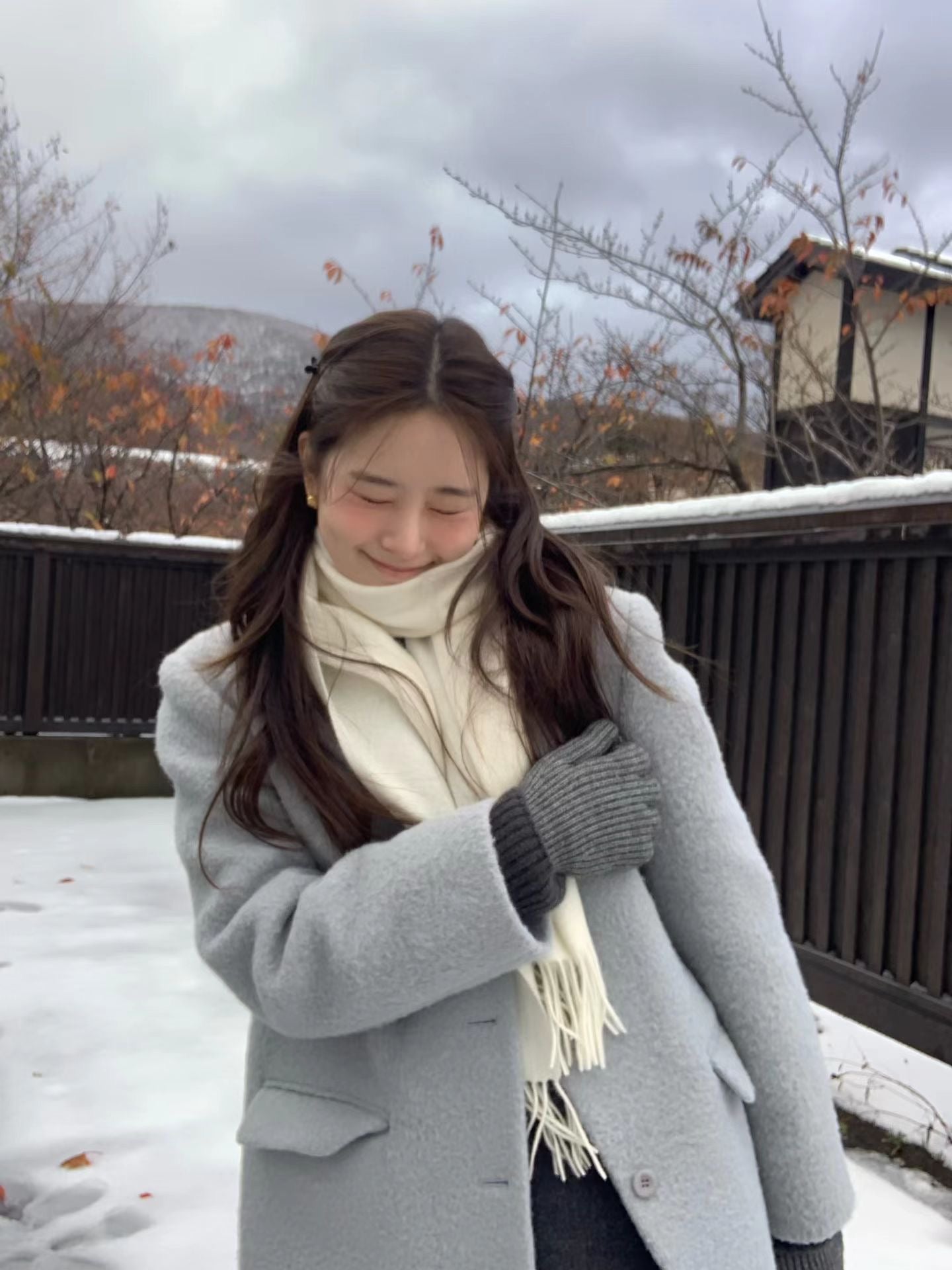 Ounce lily alpaca jacket-3col